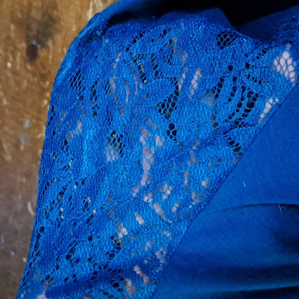 Turquoise Drawstring Hoodie - Picture 5 of 5